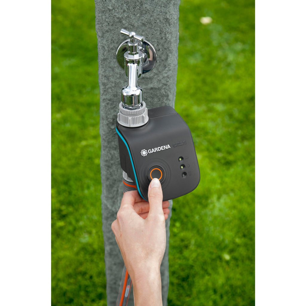 Gardena smart water control set besproeiingscomputer (grijs turquoise, 19103-20)