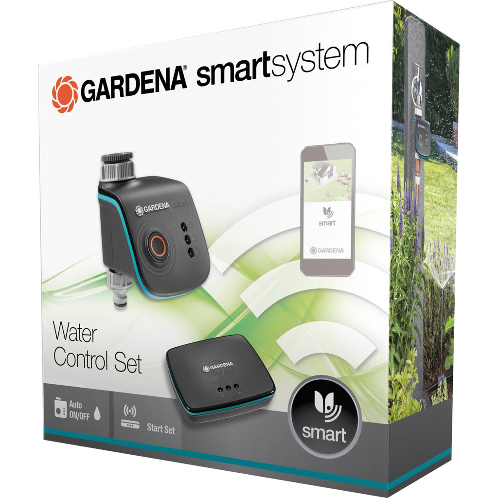 Gardena smart water control set besproeiingscomputer (grijs turquoise, 19103-20)