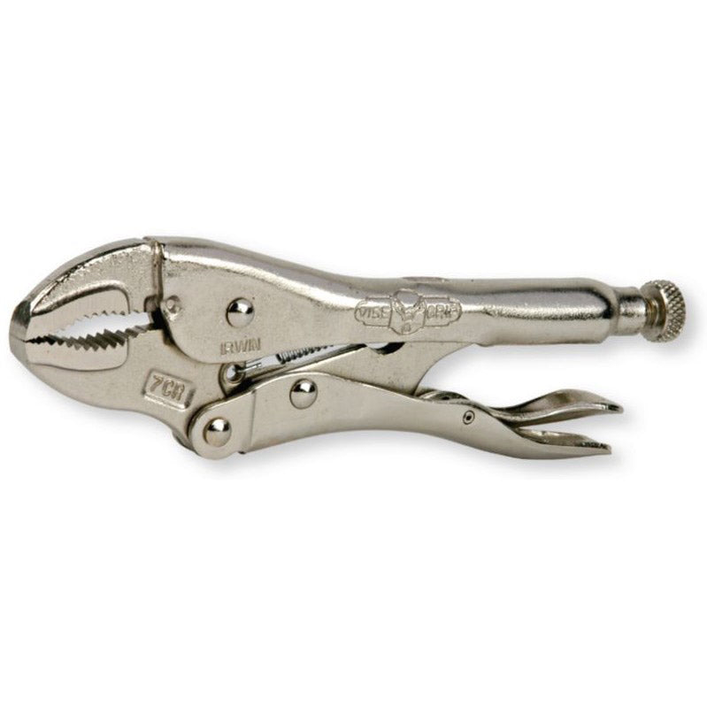 Berner 251453 griptang 10cr met gebogen bek 250 mm