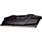 G.skill 16 gb ddr4-3200 (2x 8 gb) kit werkgeheugen (zwart, f4-3200c16d-16gvkb, ripjaws v, xmp)