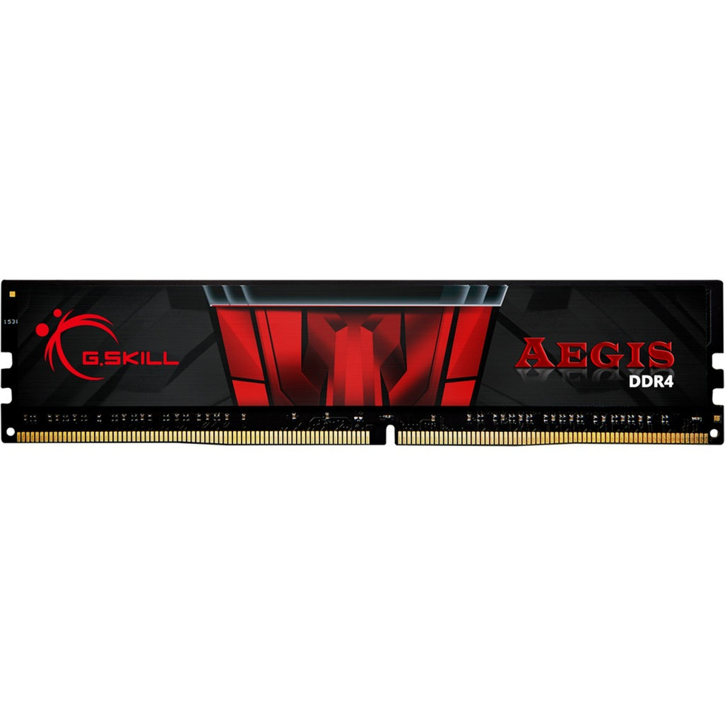 G.skill 16 gb ddr4-3200 (2x 8 gb) kit werkgeheugen (zwart, f4-3200c16d-16gis, aegis, xmp)
