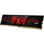 G.skill 16 gb ddr4-3200 (2x 8 gb) kit werkgeheugen (zwart, f4-3200c16d-16gis, aegis, xmp)