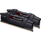 G.skill 16 gb ddr4-3600 (2x 8 gb) kit werkgeheugen (zwart, f4-3600c18d-16gvk, ripjaws v, xmp)