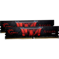 G.skill 32 gb ddr4-3000 (2x 16 gb) kit werkgeheugen (zwart, f4-3000c16d-32gisb, aegis, xmp)