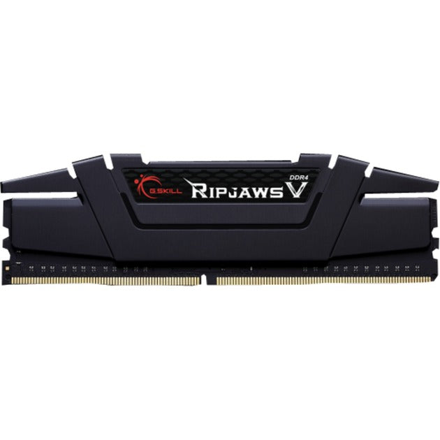 G.skill 32 gb ddr4-3200 (2x 16 gb) kit werkgeheugen (zwart, f4-3200c16d-32gvk, ripjaws v, xmp)
