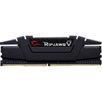 G.skill 32 gb ddr4-3200 (2x 16 gb) kit werkgeheugen (zwart, f4-3200c16d-32gvk, ripjaws v, xmp)