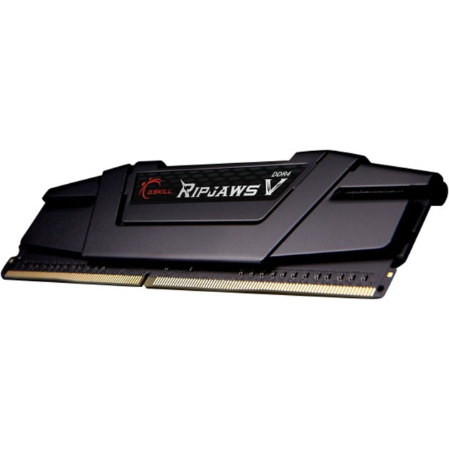 G.skill 32 gb ddr4-3200 (2x 16 gb) kit werkgeheugen (zwart, f4-3200c16d-32gvk, ripjaws v, xmp)