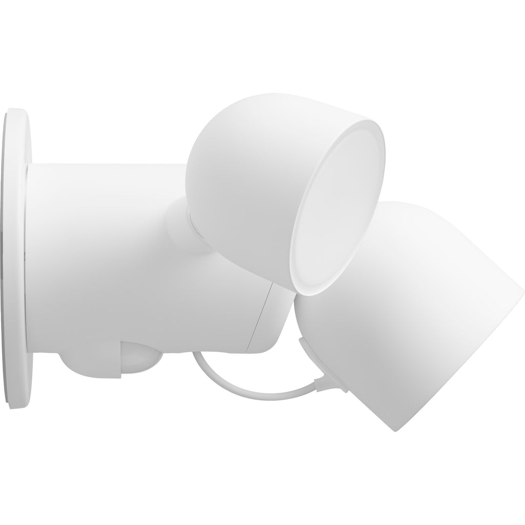 Google nest cam met floodlight beveiligingscamera (wit)