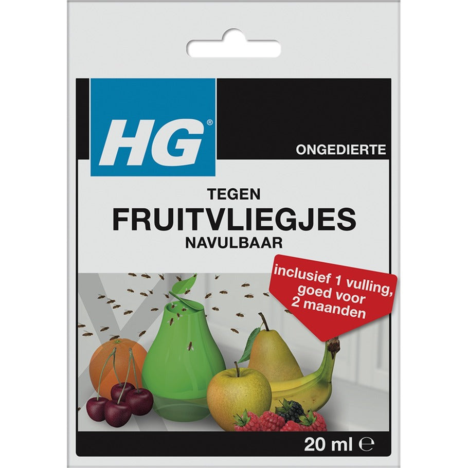 Hg x fruitvliegjesval 20ml