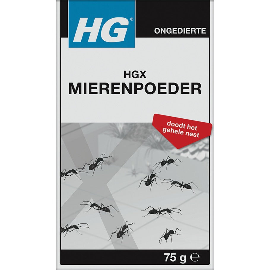 Hg x mierenpoeder 75gr
