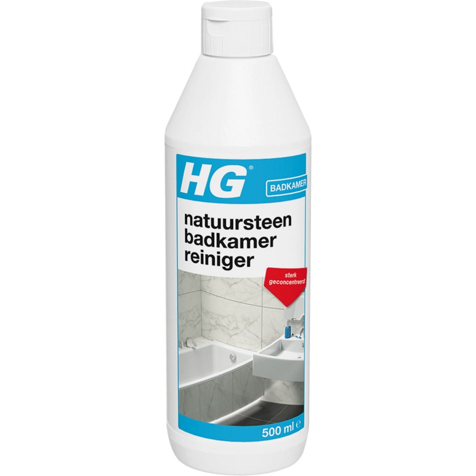 Hg natuursteen badkamer reiniger 500ml
