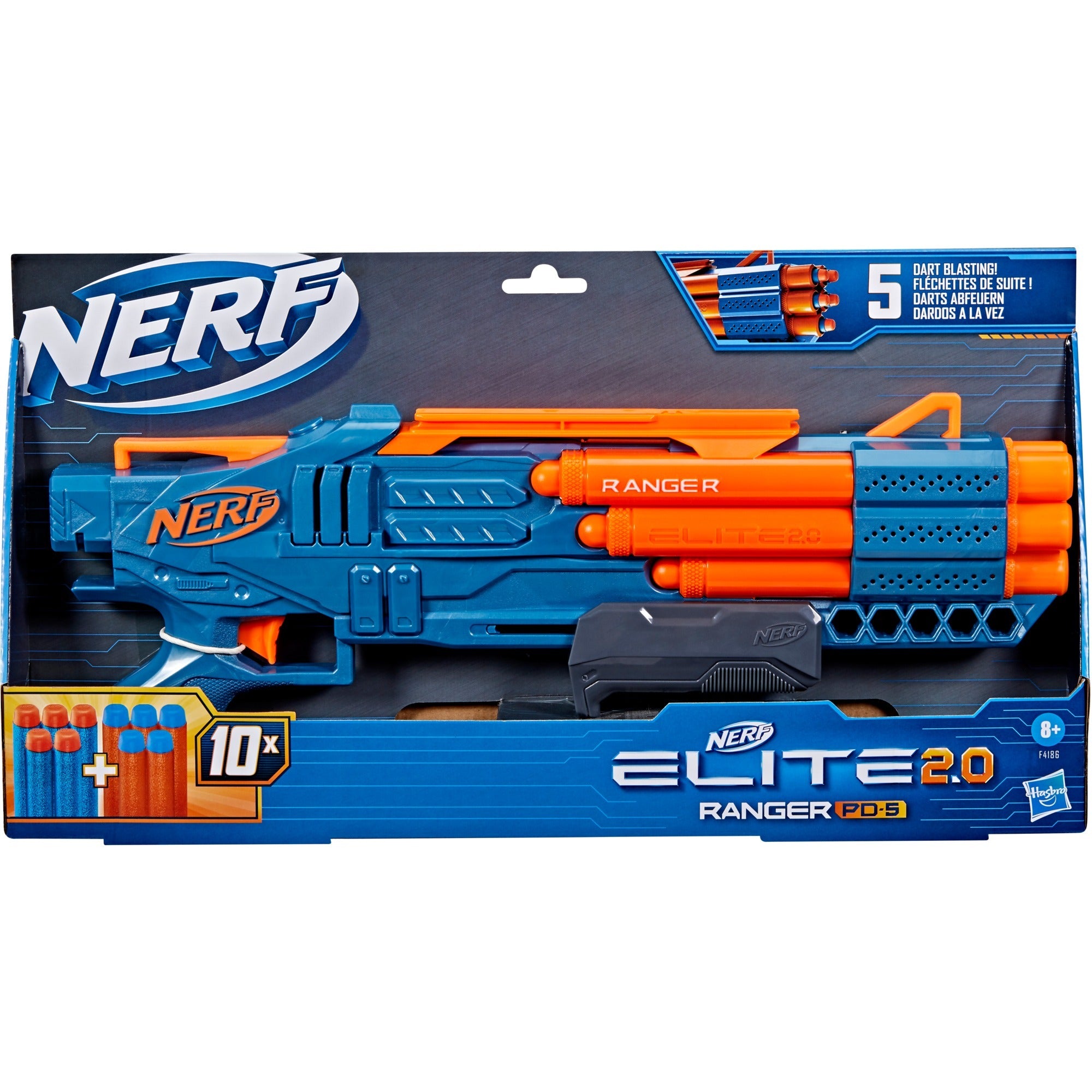 Nerf hasbro elite 2.0 ranger pd 5