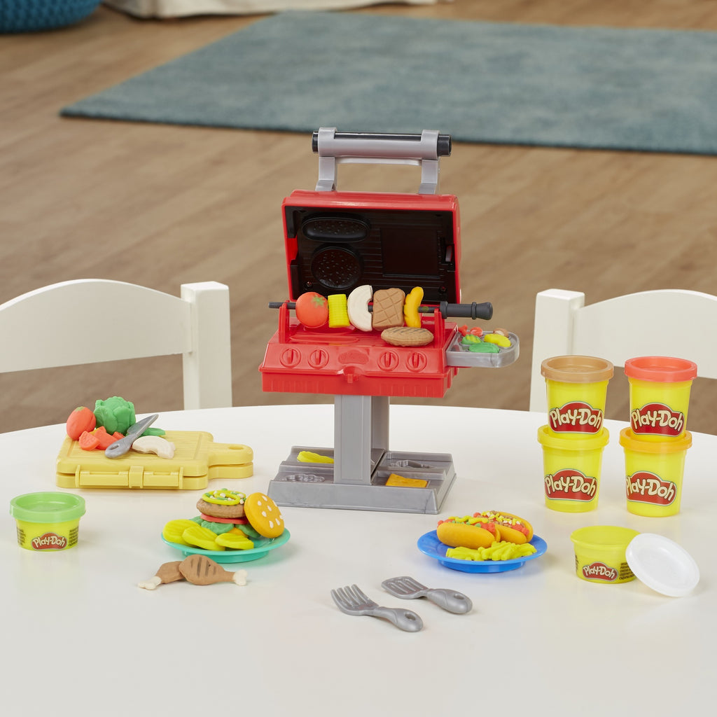 Play-doh kitchen creations super grill barbecue