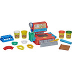 Play-doh kassa + 4 potjes klei + geluid