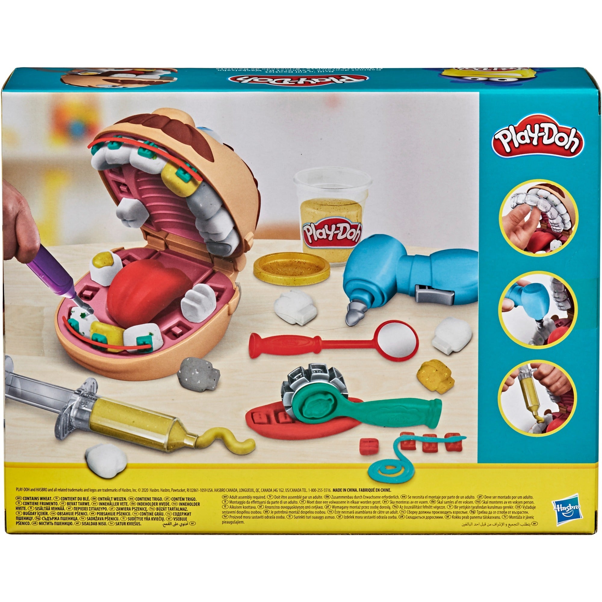 Play-doh top tandarts - 8 kleipotjes