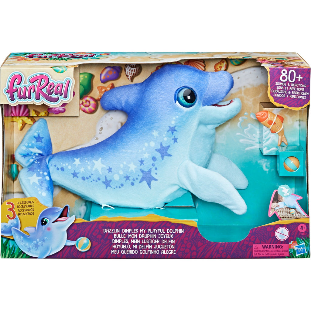 Hasbro interactieve dolfijn knuffel