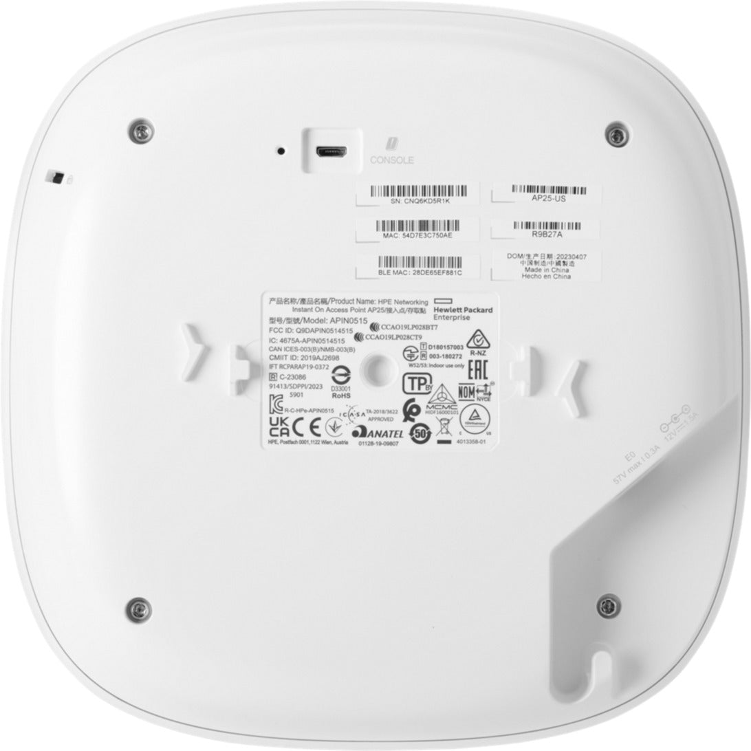 Hewlett Packard Enterprise Aruba Instant On Bundle met PSU (EU) AP25