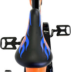 Hot wheels kinderfiets - jongens - 14 inch - zwart oranje blauw