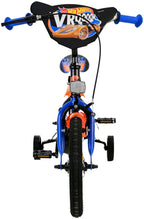 Hot wheels kinderfiets - jongens - 14 inch - zwart oranje blauw