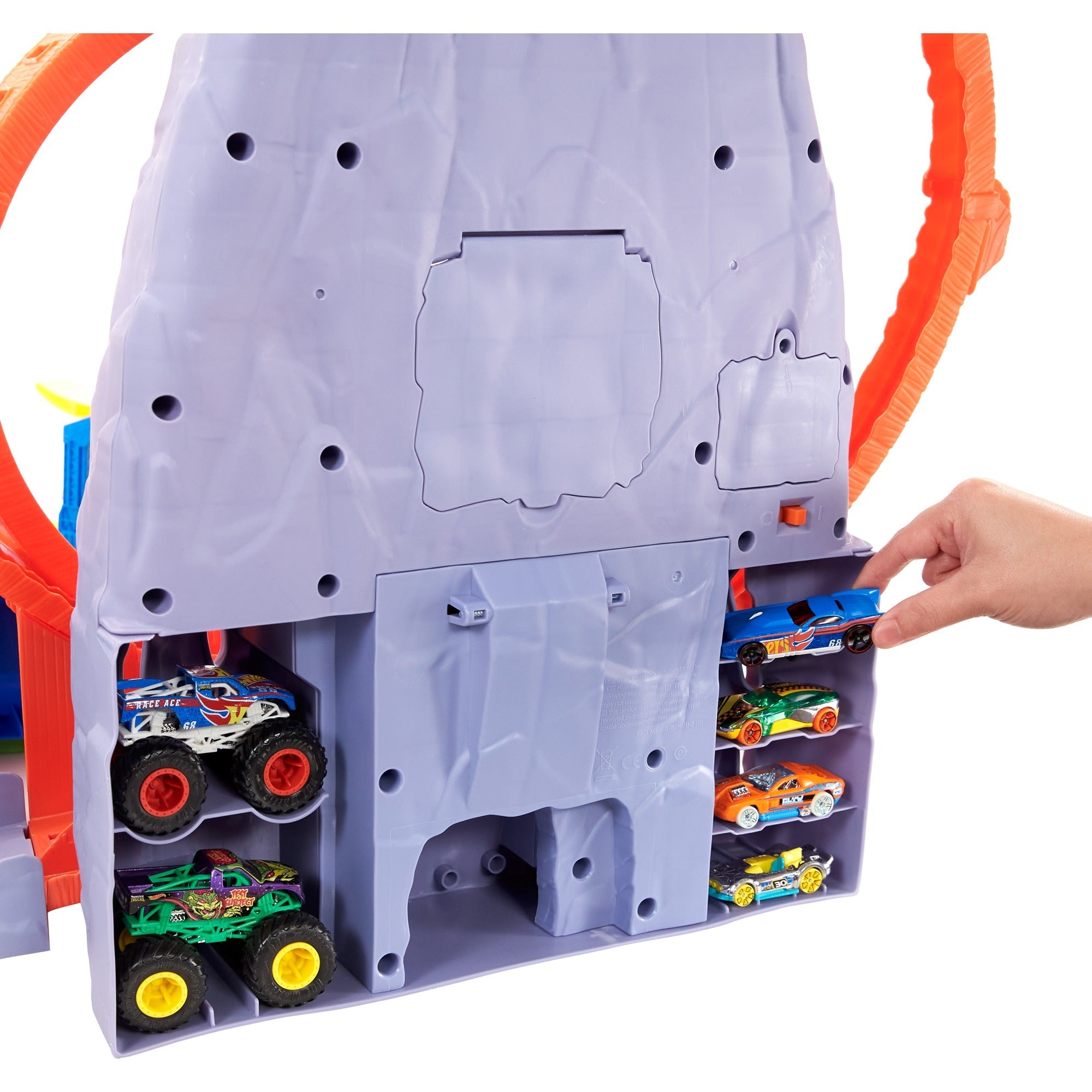 Mattel Monster Trucks T-Rex Volcano Arena