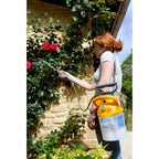 Hozelock pulsar plus 5 liter drukspuit (wit donkergeel)