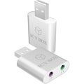 ICY BOX IB-AC527 USB naar audio en microfoon adapter