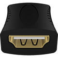 Icy box ib-cb005 koppelstuk hdmi naar hdmi koppeling (zwart)