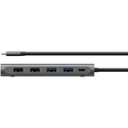 Icy box ib-dk4050-cpd dockingstation (antraciet)