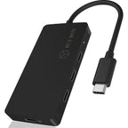 Icy box ib-hub1429-cpd usb-hub (zwart)