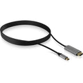 Icy box usb-c (male) > hdmi (male) kabel (zwart, 1,8 meter)