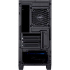 Inter-tech h-606 mini tower behuizing (zwart | 2x usb-a)