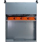 Inter-tech ipc 2u-20255 rack behuizing (zwart | 2x usb-a)