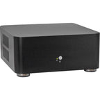 Inter-tech itx a80 htpc behuizing (zwart | 2x usb-a)