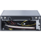 Inter-tech itx mw-02 ii htpc behuizing (zwart | 1x usb-a | 1x usb-c)