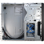 Inter-tech it-502 mini tower behuizing (zwart | 4x usb-a)