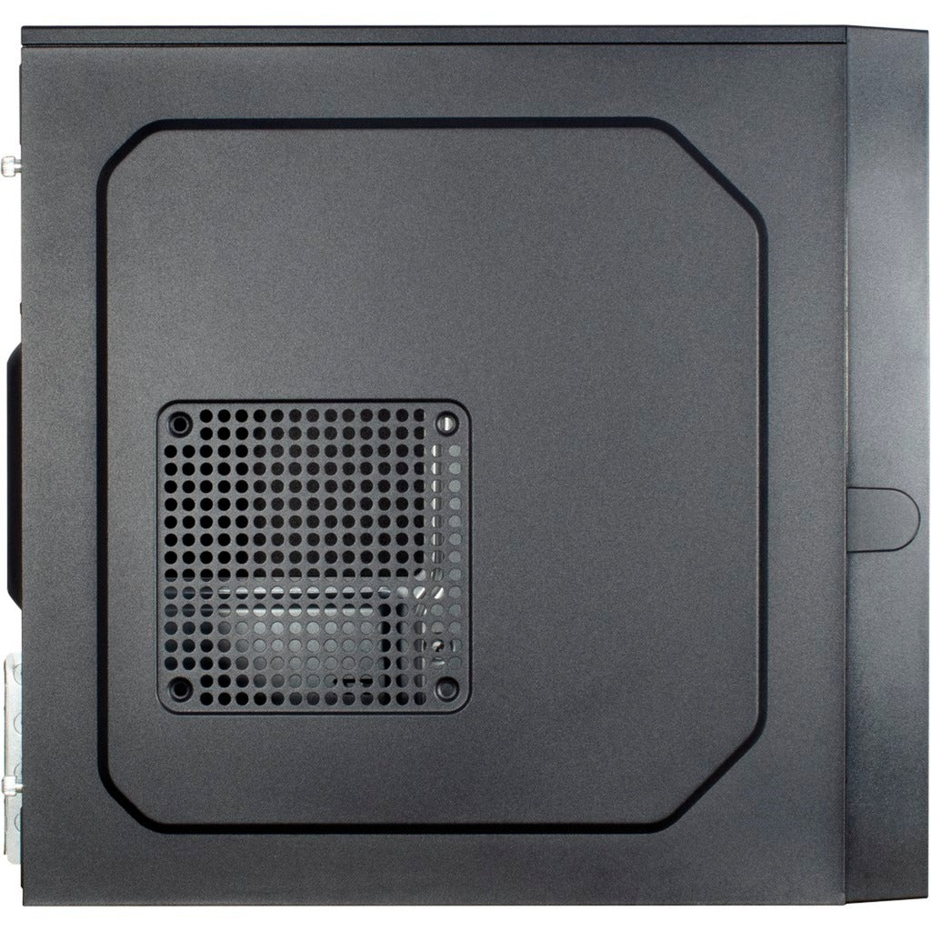 Inter-tech it-6505 reto mini tower behuizing (zwart | 2x usb-a)