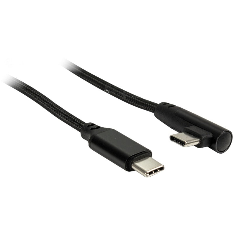 inter-tech usb-c naar usb-c kabel 90°