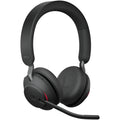 Jabra evolve2 65, ms stereo on-ear headset (zwart, microsoft teams, bluetooth, inclusief laadstation)