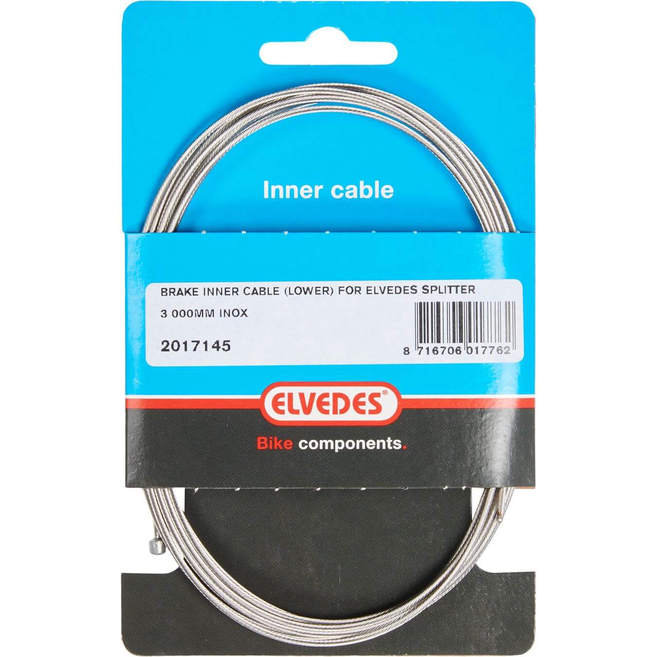Elvedes kabel rem binnen bmx freestyle onder 3.00 rvs