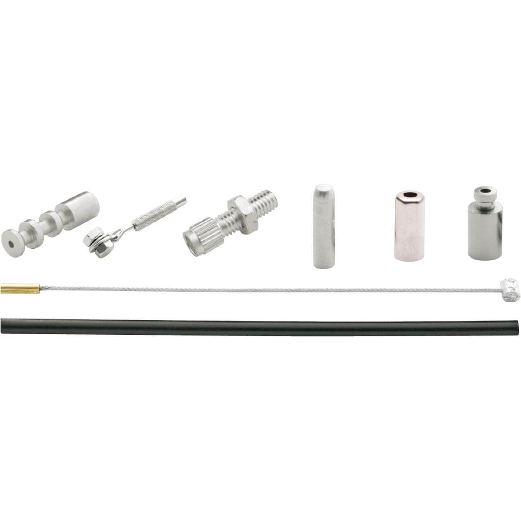 Versnellingskabelset Elvedes 1700 2250 mm universeel Sturmey Archer verzinkt - zwart (op kaart)