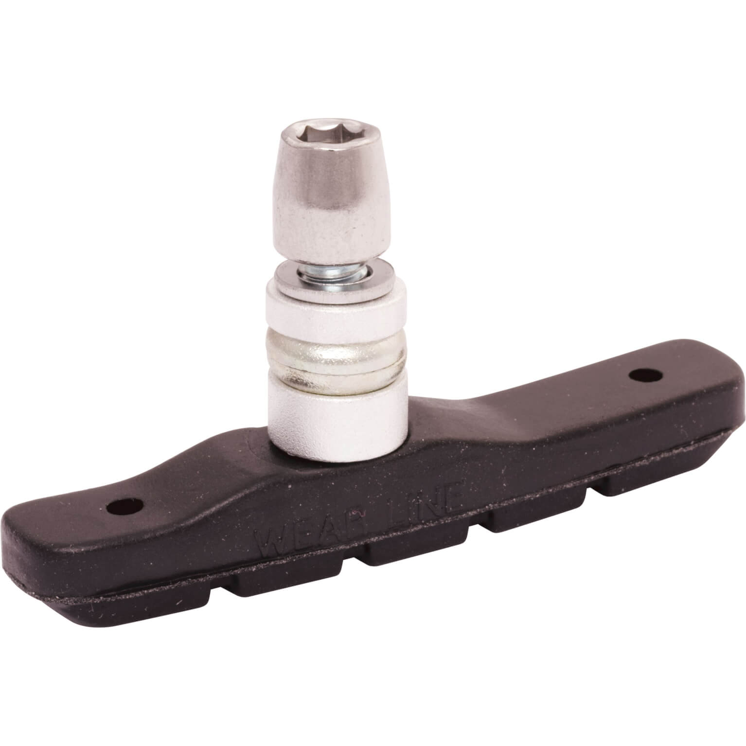 remblokken V-brake zwart 72 x 14 mm 2 stuks