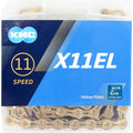 KMC Fietsketting X11EL-Ti-N Goud 118 schakels
