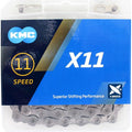 kmc ketting 11 speed x11 118 schakels - grijs
