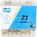 Kmc ketting z1 wide chain z1 wide 112 links gold
