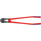Knipex boutensnijder 71 72 910 kniptang (rood blauw, middensnijder, geschroefd scharnier)