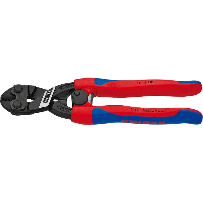 Knipex boutensnijtang cobolt met veer - 7112200