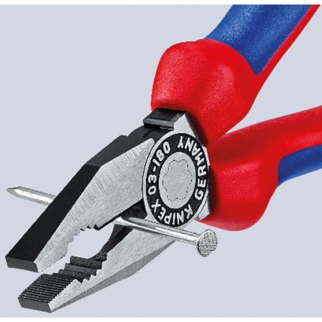 Knipex combitang 03 02 180 combinatietang (blauw)
