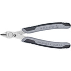 Knipex electronic super knips esd 78 13 125 esd elektronica-tang (grijs)