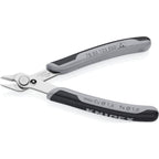 Knipex electronic super knips esd 78 13 125 esd elektronica-tang (grijs)