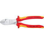 Knipex kracht-zijsnijtang verchroomd 200 mm - 7406200